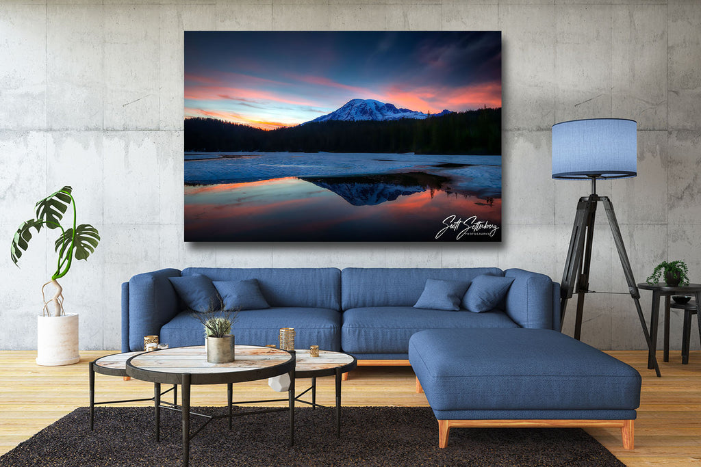 Mt. Rainier Sunset