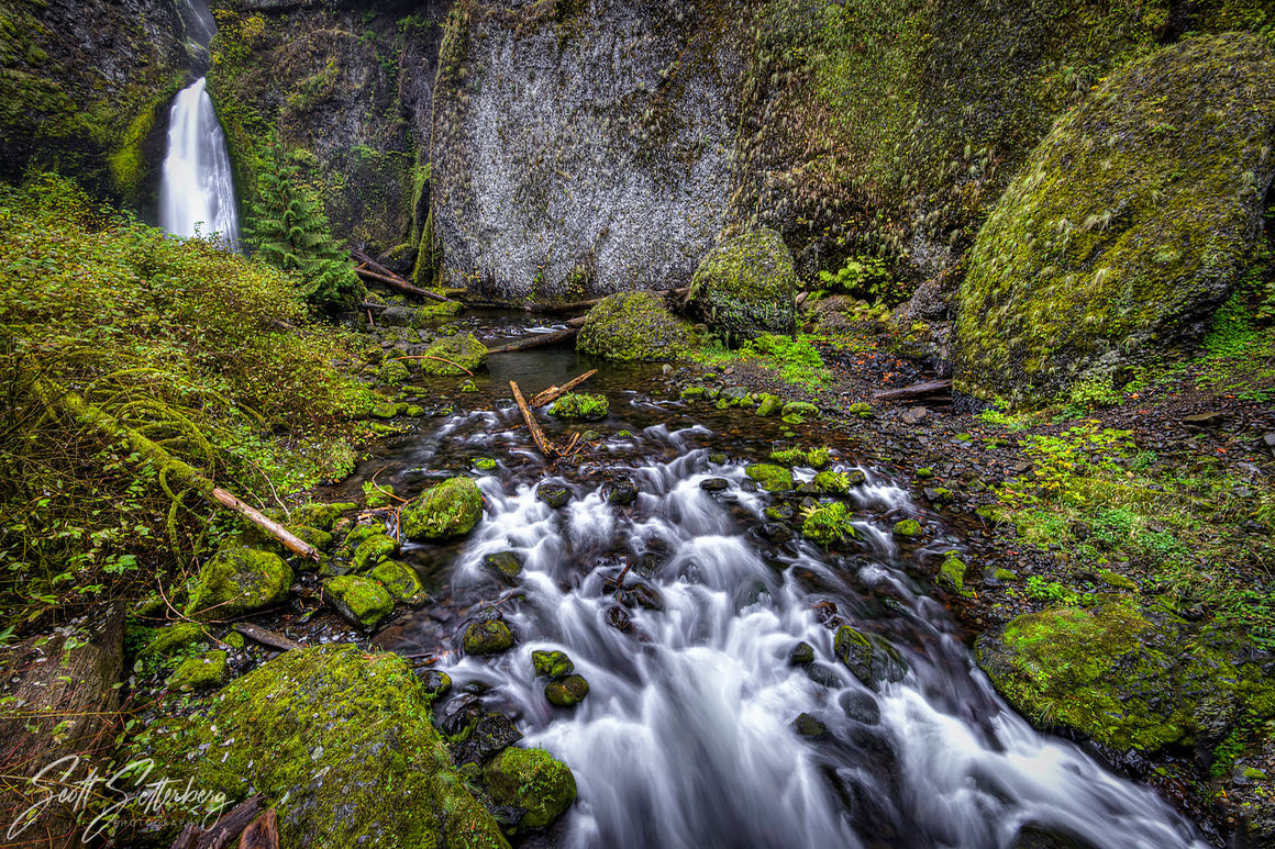 Wahclella Falls, Columbia River Gorge, Oregon