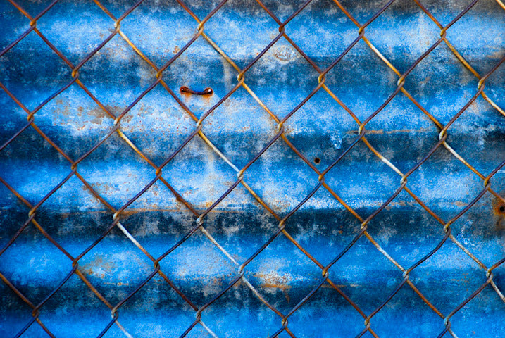 Blue Chain Link
