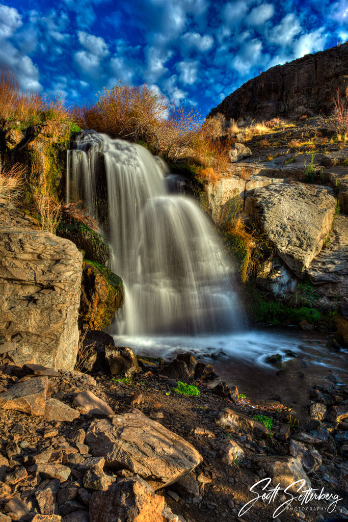 Ancient Lakes Waterfall