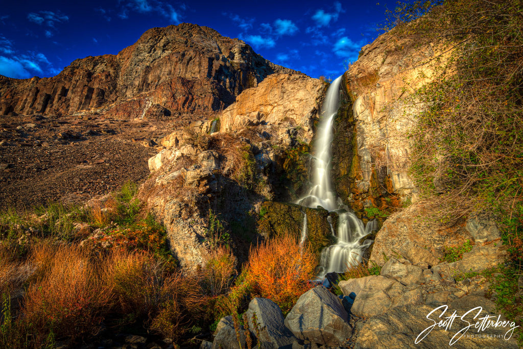 Ancient Lakes Waterfall