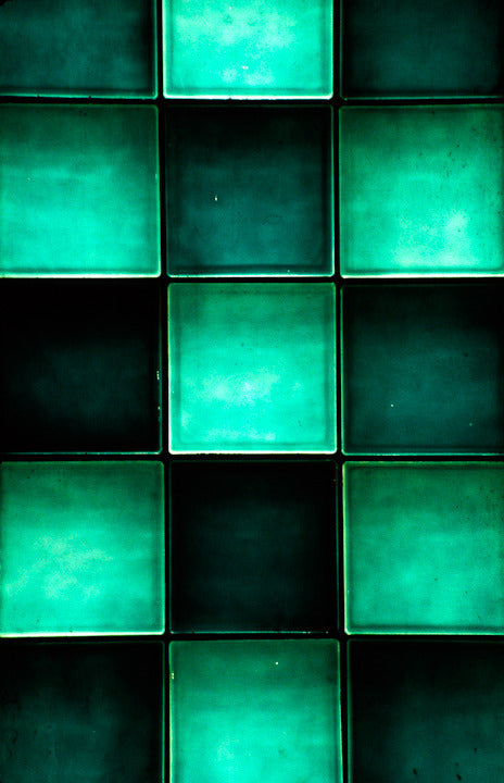 Green Glass Block