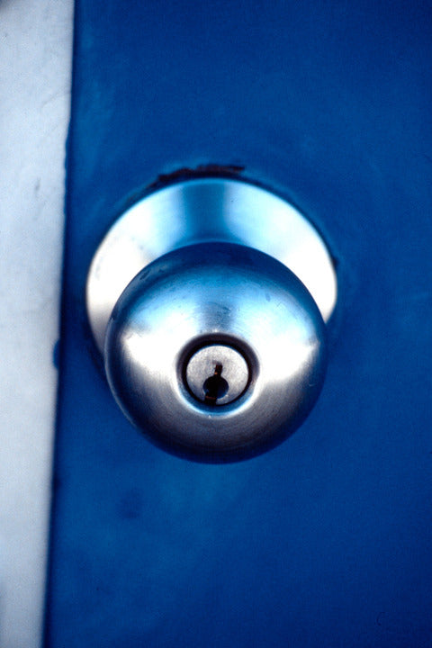 Chrome Doorknob
