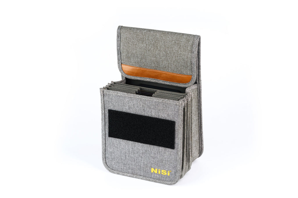 nisi-caddy-150mm-filter-pouch-pro-for-7-filters-and-s5-filter-holder-holds-7-x-150x150mm-or-150x170mm-filters-150mm-holder