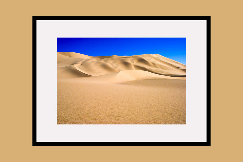 Dumont Sand Dunes California Framed