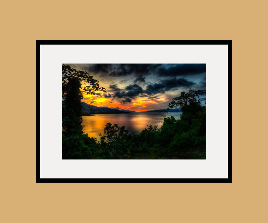 Sunset at Lake Arenal Famed