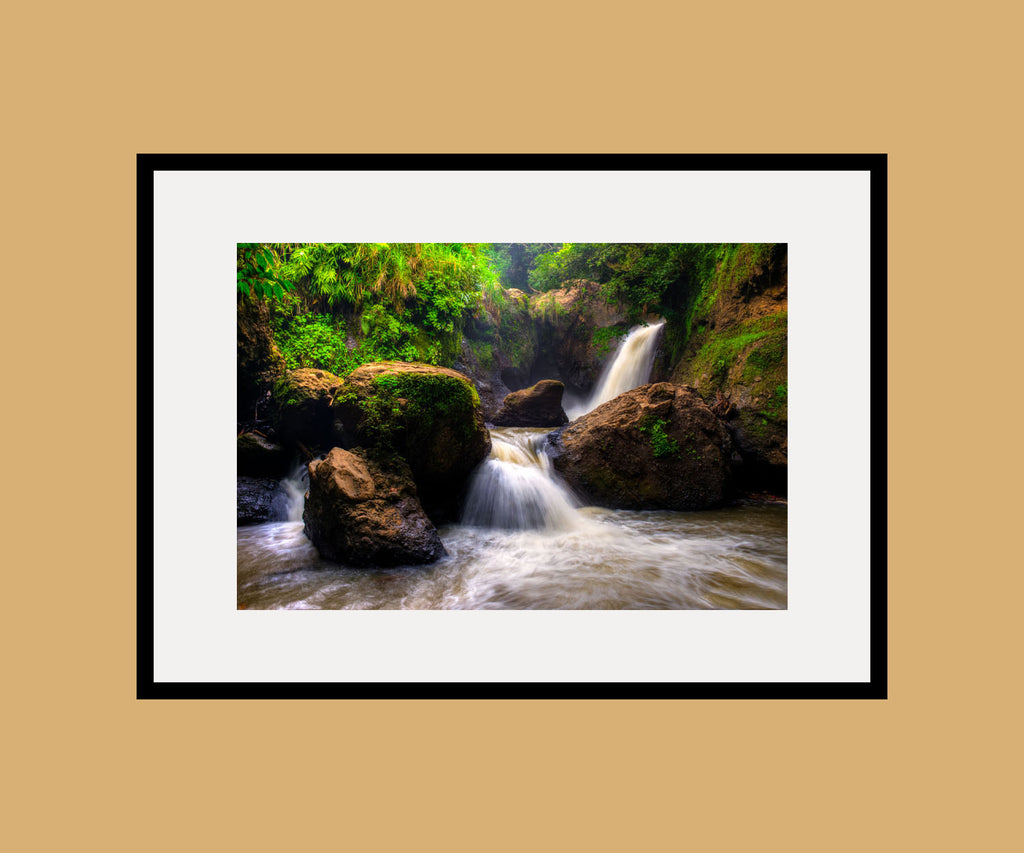 San Ramon Waterfall Framed