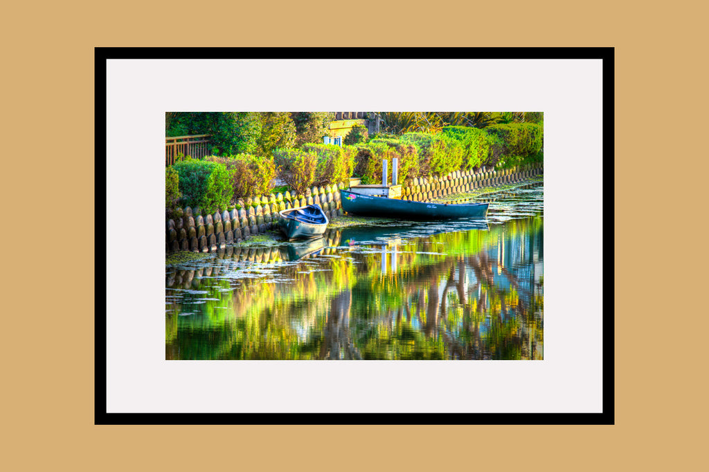 Venice Canal West Framed