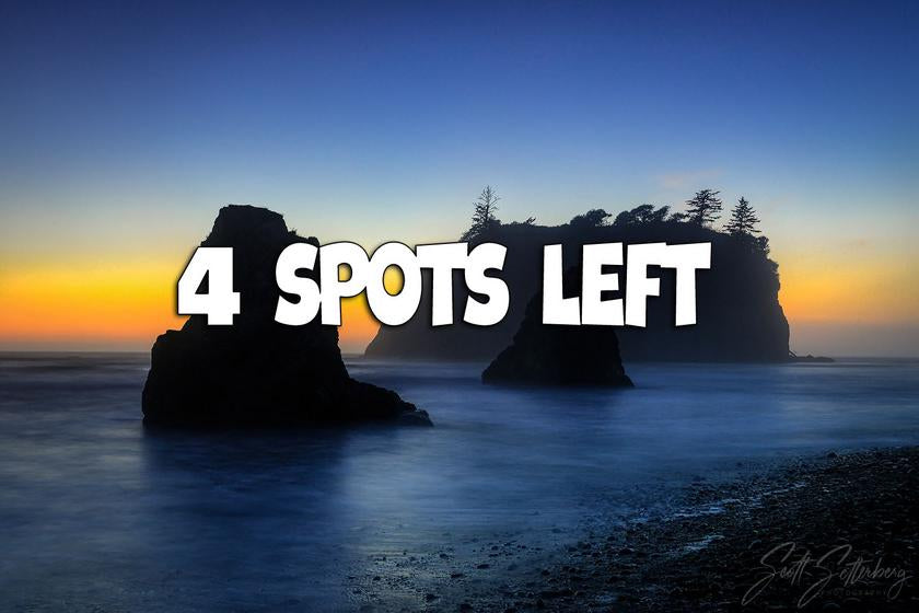 OLYMPIC NATIONAL PARK PHOTO WORKSHOP